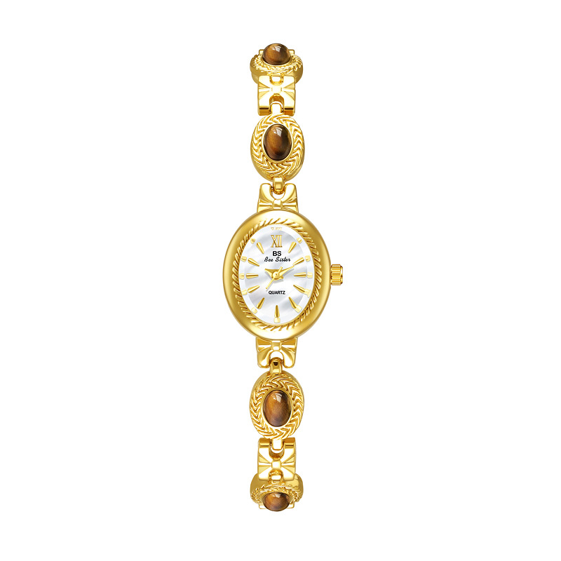 Jewelry Watches Luxury - 여성을위한 럭셔리 우아한 시계 골드 팔찌