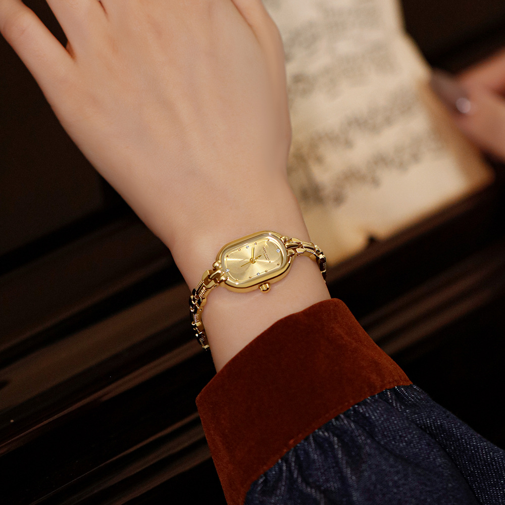 빈티지 팔찌 시계 독특한 일본 운동 방수 타원형 석영  - Jewelry Watches Luxury 리뷰 및 가격