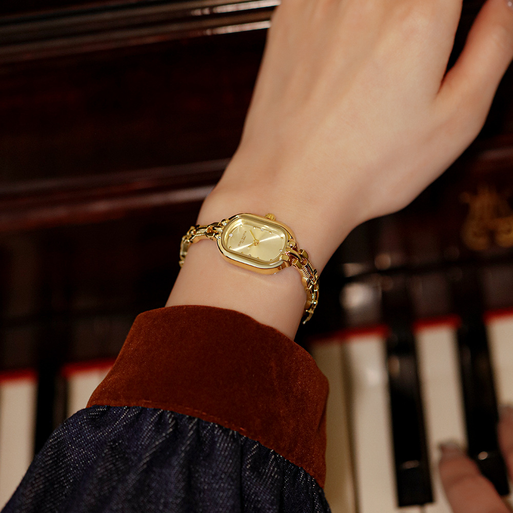 빈티지 팔찌 시계 독특한 일본 운동 방수 타원형 석영  - Jewelry Watches Luxury 리뷰 및 가격
