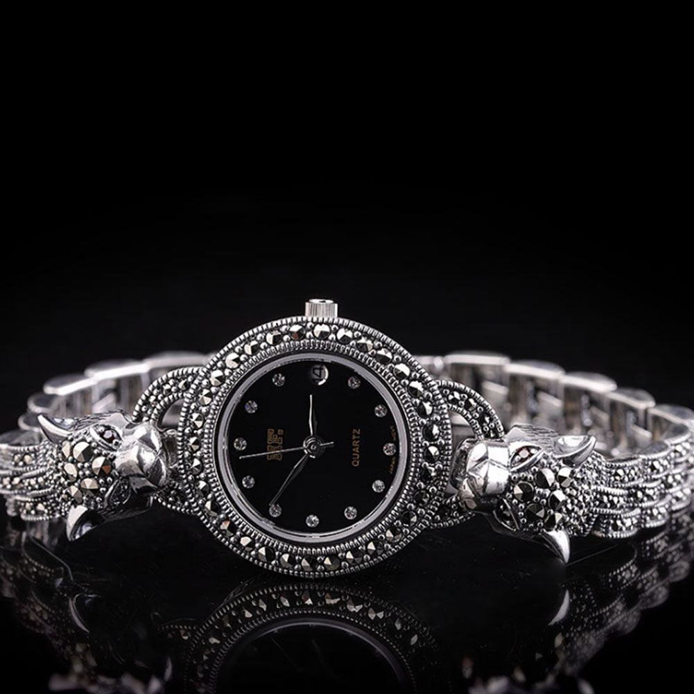 솔리드 925 스털링 실버 태국 실버 마카사이트 럭셔리 - Jewelry Watches Luxury 리뷰 및 가격