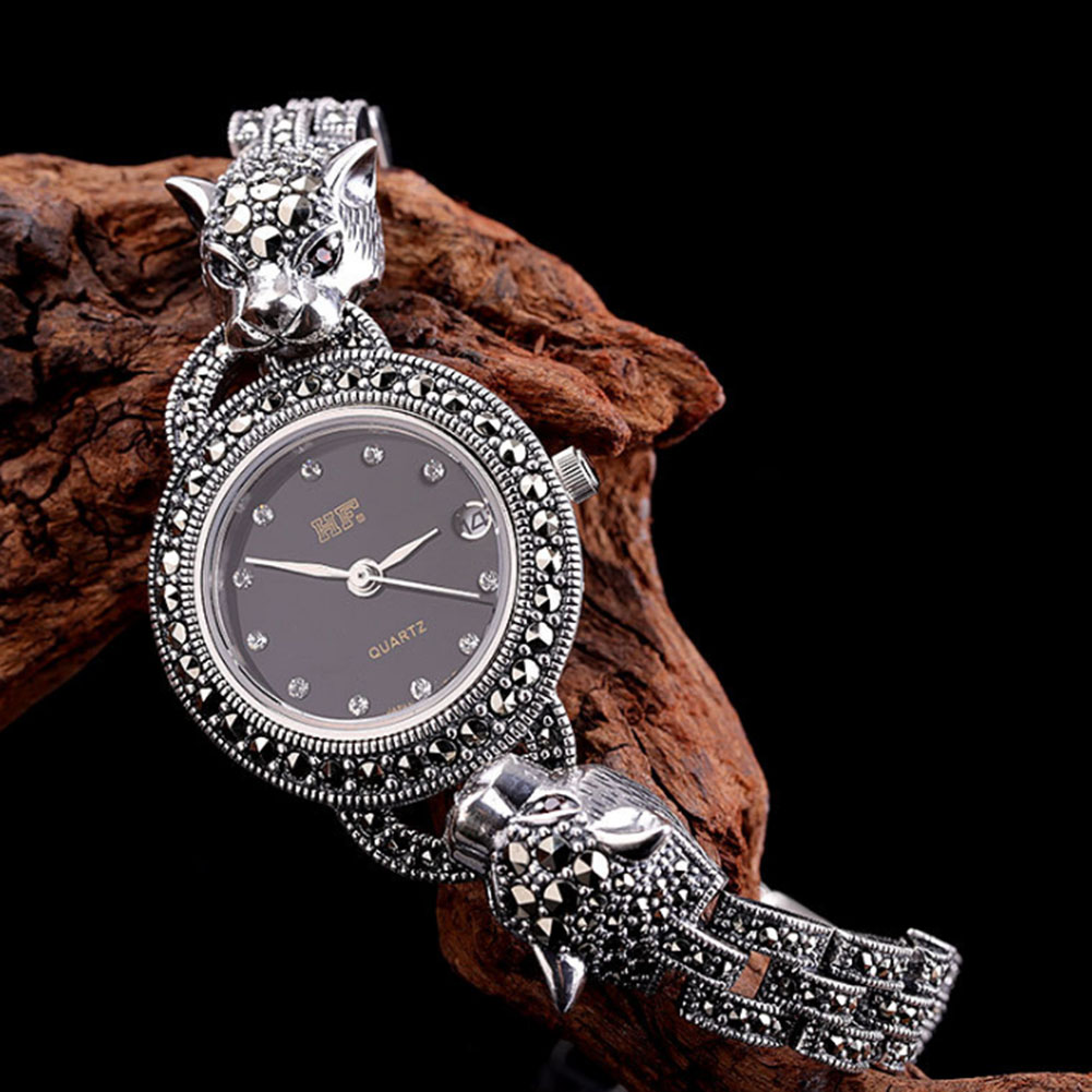 솔리드 925 스털링 실버 태국 실버 마카사이트 럭셔리 - Jewelry Watches Luxury 리뷰 및 가격