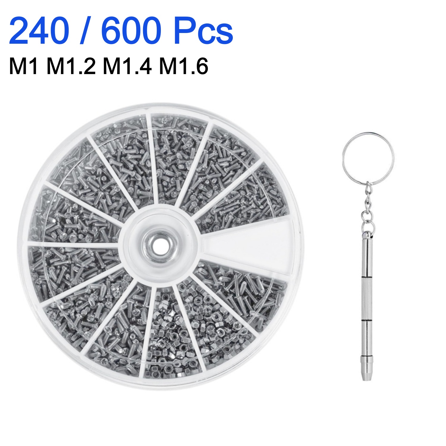 240/600Pcs 소형 나사 너트 드라이버 세트, 안 - Watch Repair Tool Kit 리뷰 및 가격