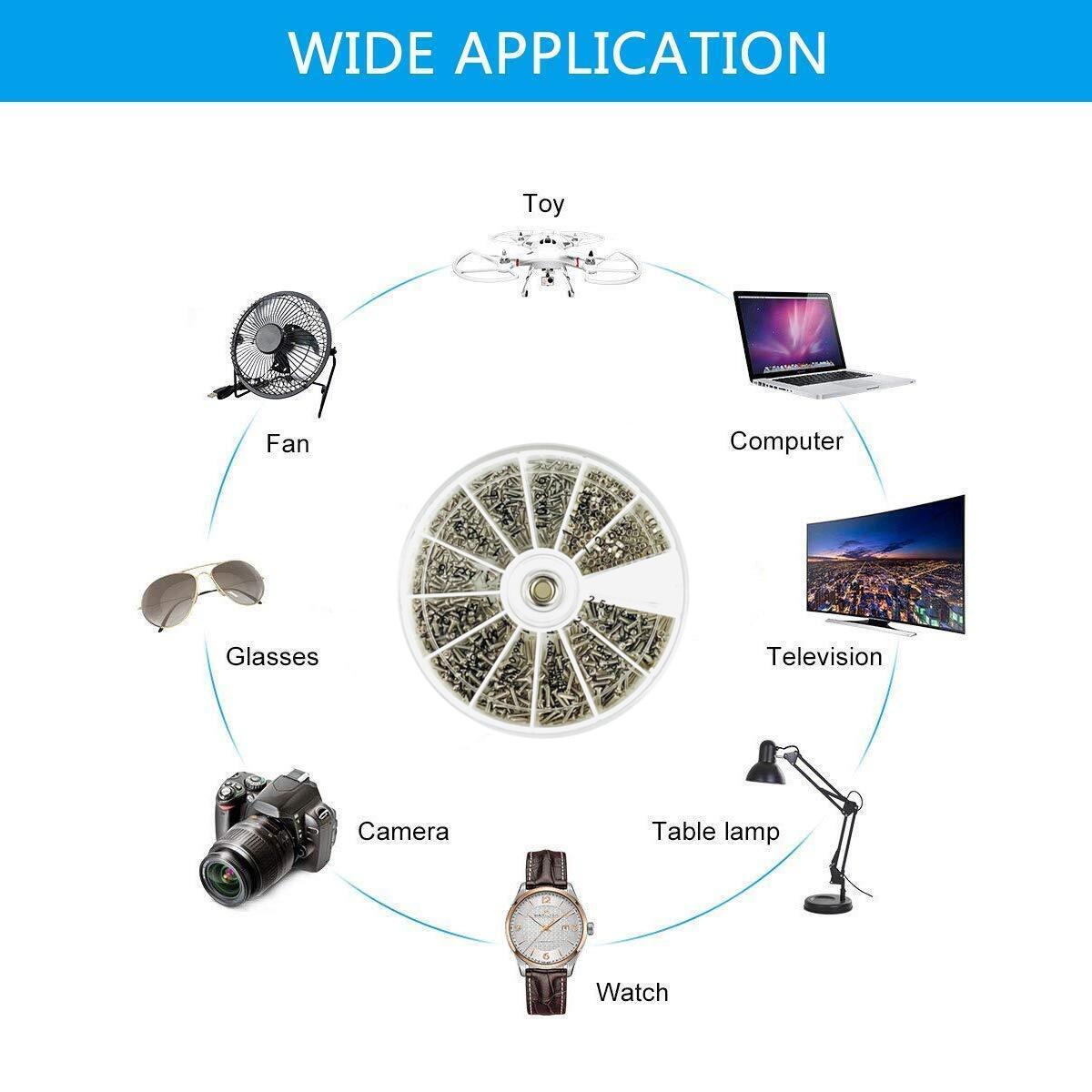 240/600Pcs 소형 나사 너트 드라이버 세트, 안 - Watch Repair Tool Kit 리뷰 및 가격
