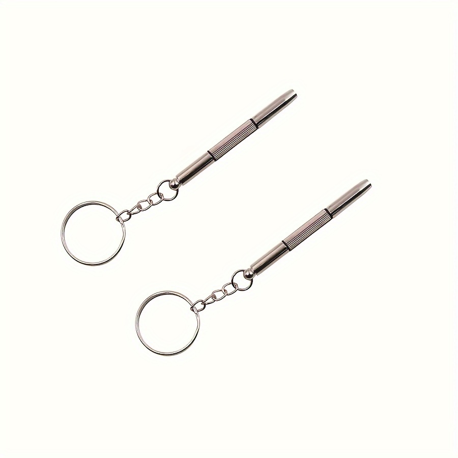 강철 안경 드라이버 2개, 안경 드라이버, 열쇠고리가  - Watch Repair Tool Kit 리뷰 및 가격