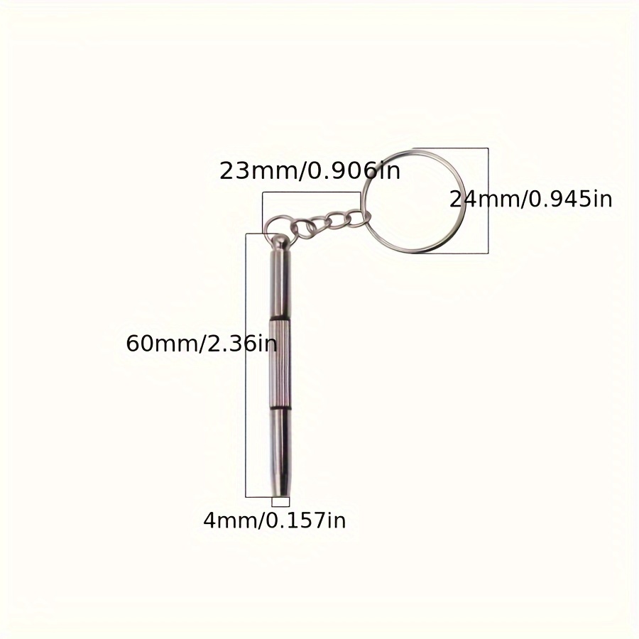 강철 안경 드라이버 2개, 안경 드라이버, 열쇠고리가  - Watch Repair Tool Kit 리뷰 및 가격