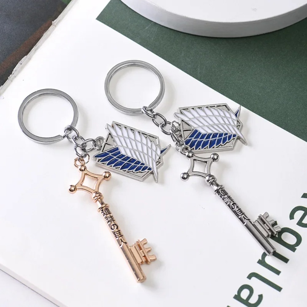 진격의 거인 금속 열쇠고리 남녀공용 애니메이션 주변기기 - Levi Jewelry & Watches Inc 리뷰 및 가격