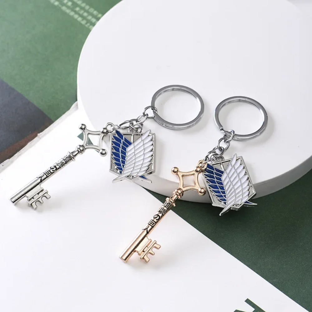 진격의 거인 금속 열쇠고리 남녀공용 애니메이션 주변기기 - Levi Jewelry & Watches Inc 리뷰 및 가격