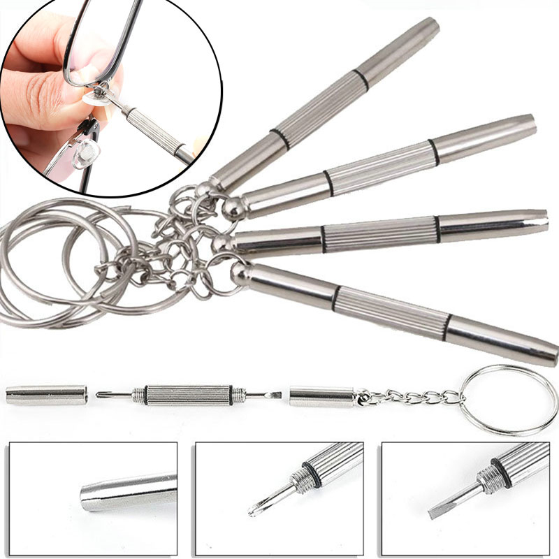 미니 핸드 안경 스크루 드라이버 3-in-1 안경 수리 - Watch Repair Tool Kit 리뷰 및 가격