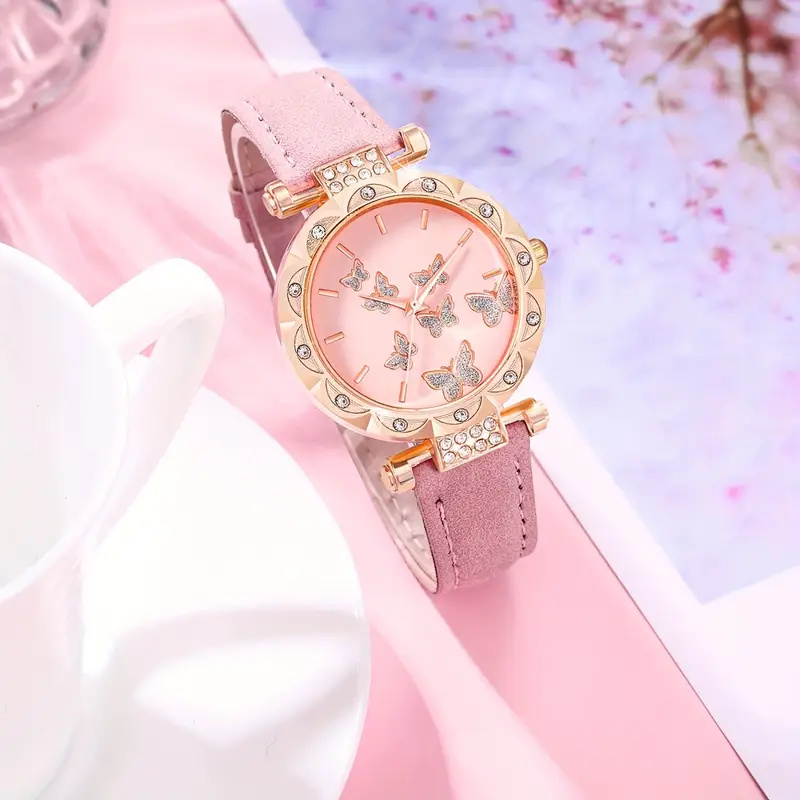 여성용 쿼츠 시계와 나비 주얼리 세트, 나비 디자인,  - Does Jewelry Include Watches 리뷰 및 가격